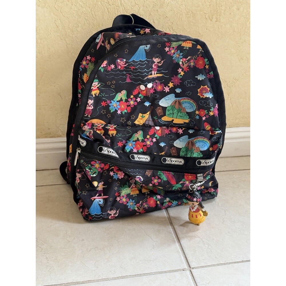 LeSportsac x Disney "It's a Small World"  backpack Polynesian ￼